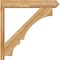 Ekena Millwork Balboa Arts & Crafts Rough Sawn Outlooker, Western Red Cedar, 6"W x 32"D x 32"H OUT06X32X32BOA03RWR - alternate 4